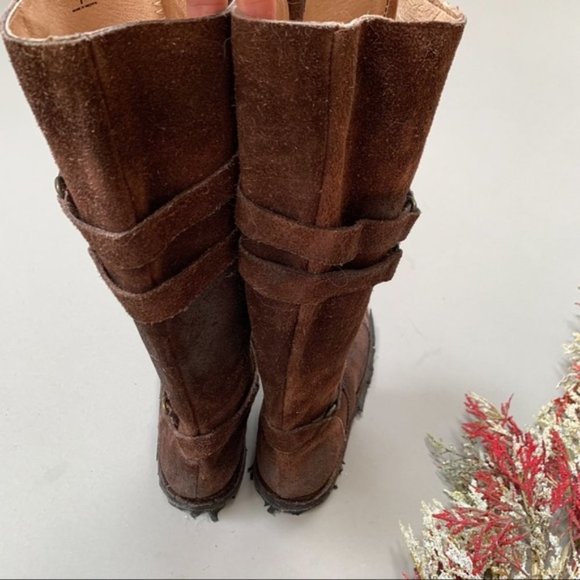 BED STU Four Corners brown leather zippered boots, women’s 7. - Picture 10 of 14
